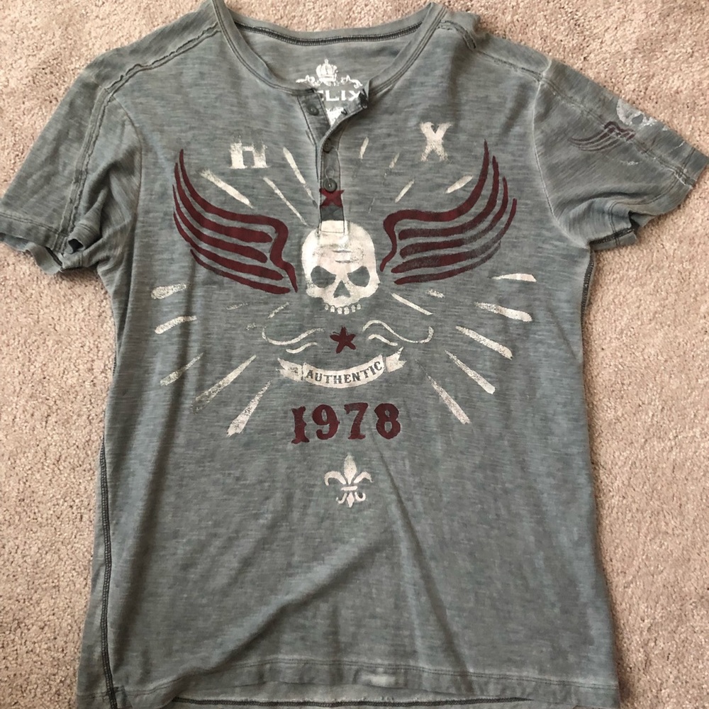 Mens Med Henley